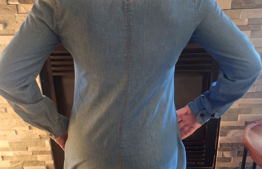 Lightweight Denim tunic - Picture 3 of 4
